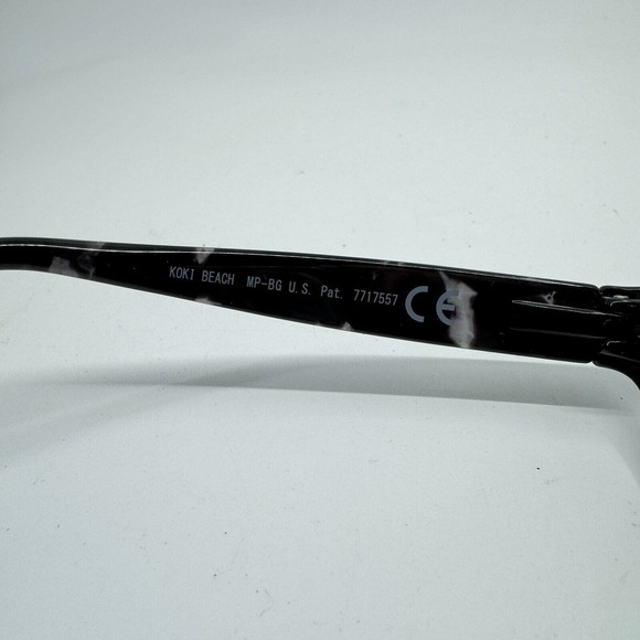 Maui Jim Koki Beach MJ433N-11T Black Gray Tortoise Sunglasses Frames H11041 - Picture 5 of 7